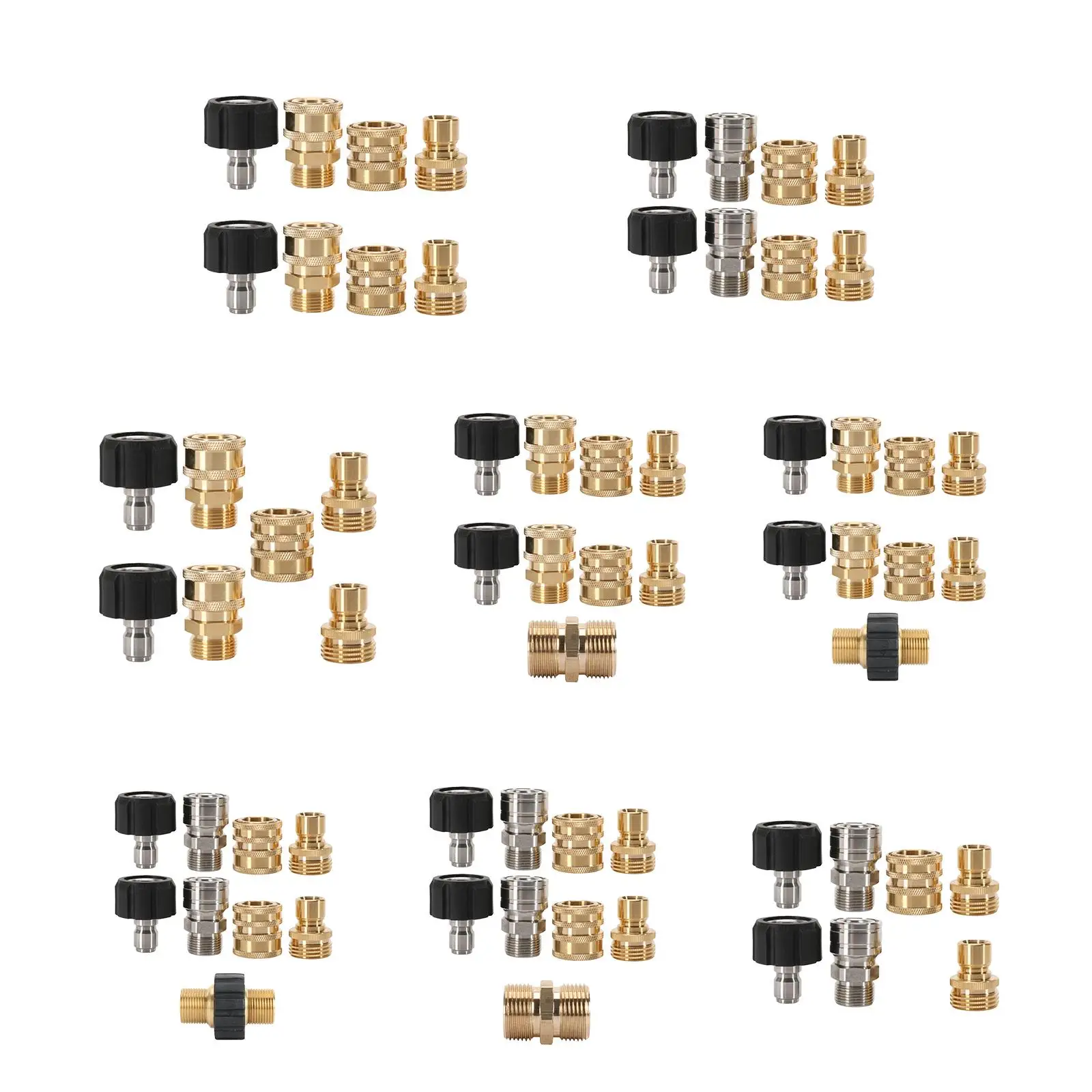 Water Pipe Connector Accessories Copper Fittings Easy Installation High Pressure