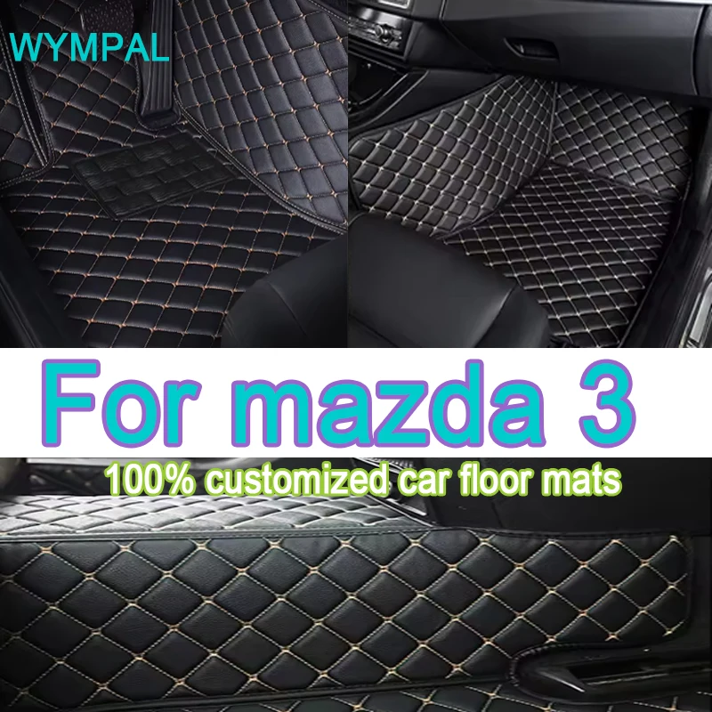 

Роскошные автомобильные коврики для mazda 3 2010 2011 2012 2013, изготовленные на заказ автомобильные подушечки для ног, автомобильный ковер, аксессуары для интерьера