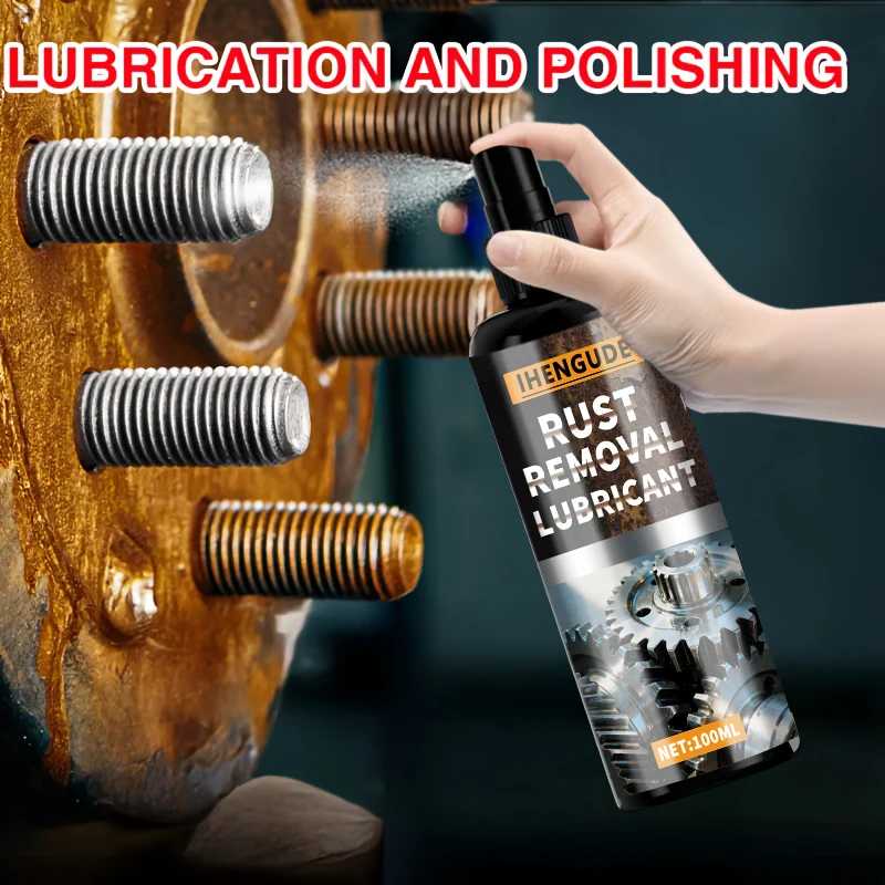 Metal Polishing Lubricant, Reduces Friction and Protects Metal Parts - Suitable for Automobiles, Bicycle Chains, Tools, and Hardware