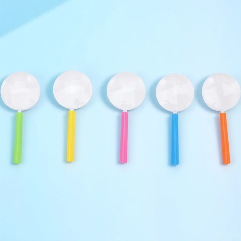 

30Pcs Magnifying Glass Clear Vision Easy to Hold Perfect for Educational Activities Outdoors Magnifying Glass for