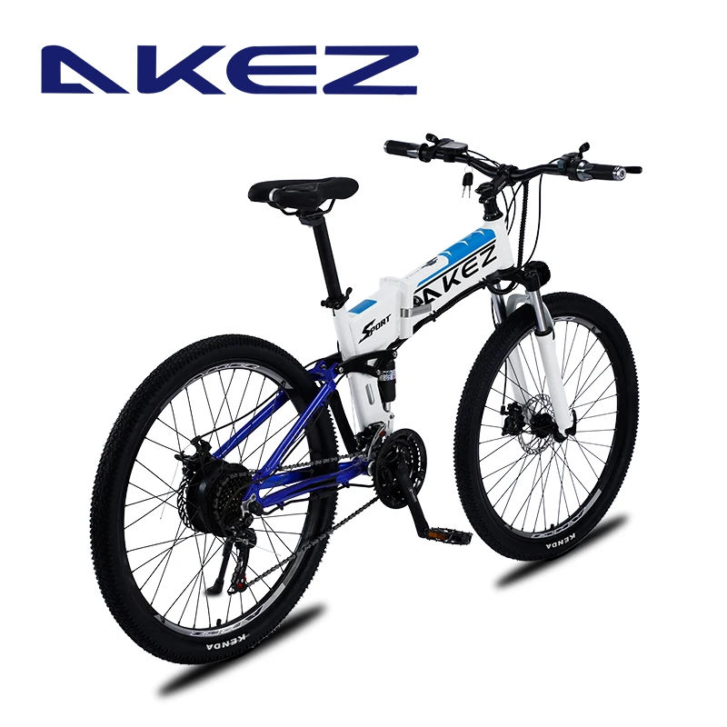 

27.5 Inch Foldable Electric Bicycle 500W Brushless Motor 50km/h Speed Limit Adult Urban Commuter E-Bike