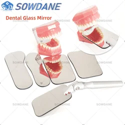Double-Sides Dental Intraoral Occlusal Photographic Glass Mirror Oral Health Care Dental Orthodontic Mirrors Reflector