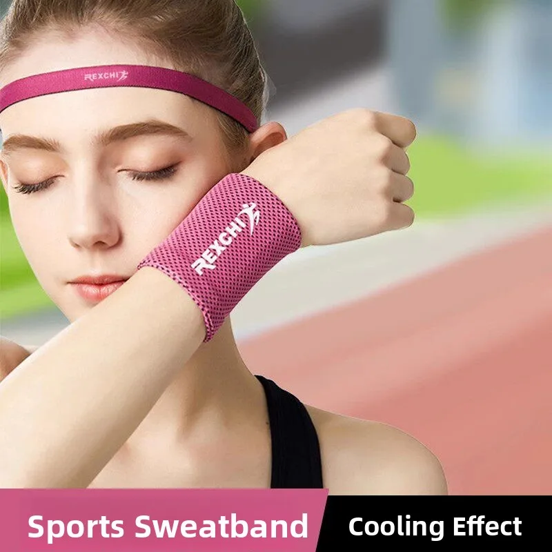 ice-sensation-sports-sweat-absorbent-wristband-thin-ice-silk-towel-for-running-cooling-down-comfortable-fitness-accessory-for