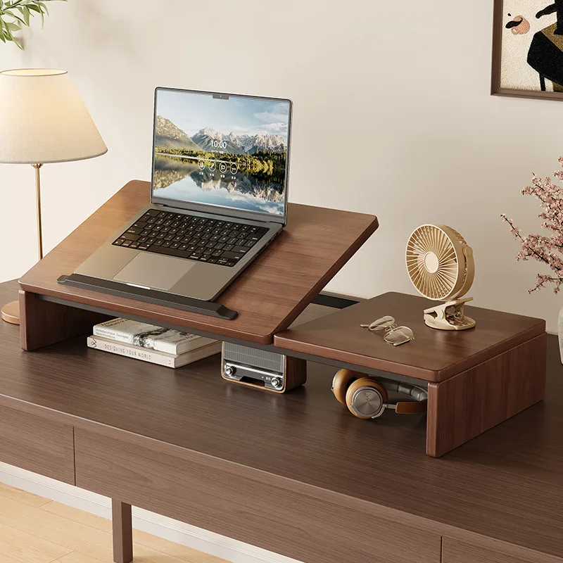 Desktop Shelf Adjustable Lifting Computer Height Increasing Bracket Dormitory Office Desktop Flat Support Bracket