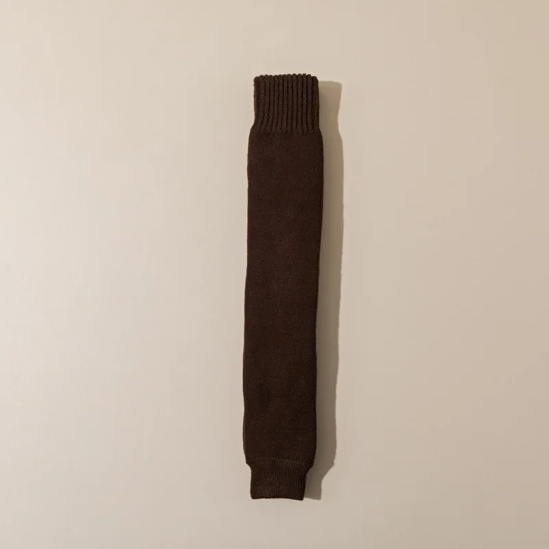 1 Paar dicke kniehohe Strümpfe für den Winter, winddicht, mit Plüsch gefüttert, thermisch elastisch, für den Außenbereich, gemütliche Leggings, warme Beinabdeckungen – Detail 6