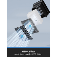 B06B-Roller Brush And Filter Replacement For Uwant D100 Vacuum Cleaner Replacement Parts