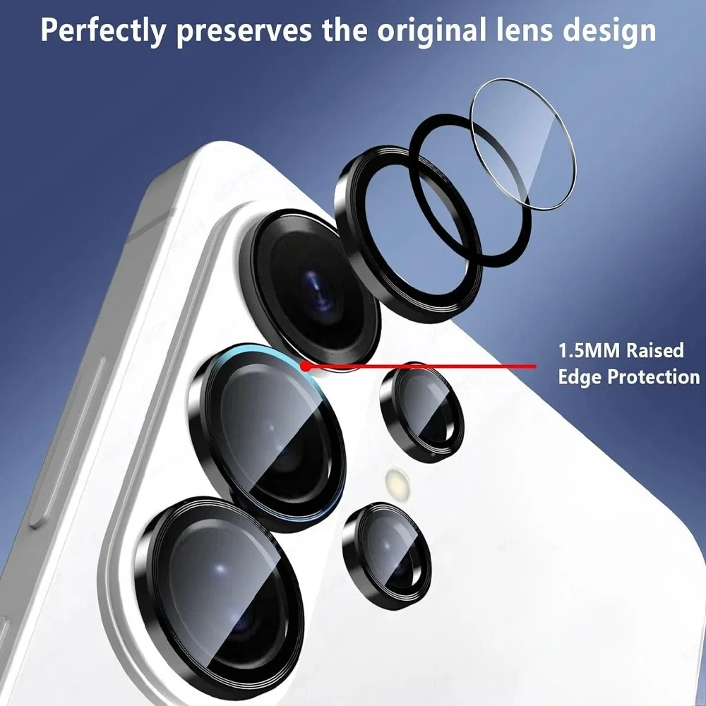 

Protection Metal Ring For Samsung Galaxy S26 Ultra Camera Glass Lens Cover Aluminum Frame Cap For S26 S26+ Plus S26Ultra 5G