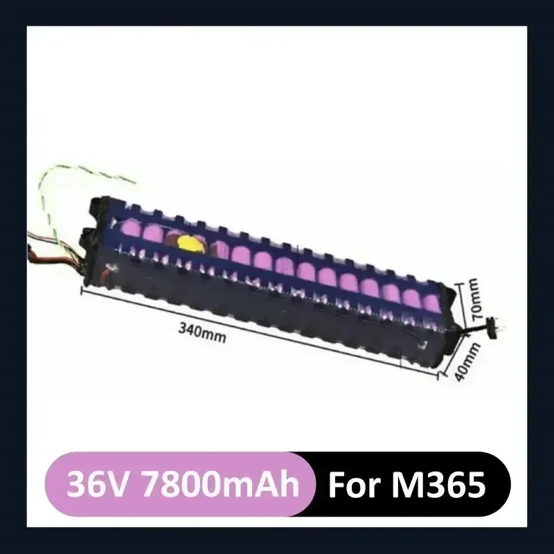 

Original 36V 7800mAh/10500mAH Battery for Xiaomi M365 M356 Pro Special Battery Pack 36V Li-ion Battery 7800mAh