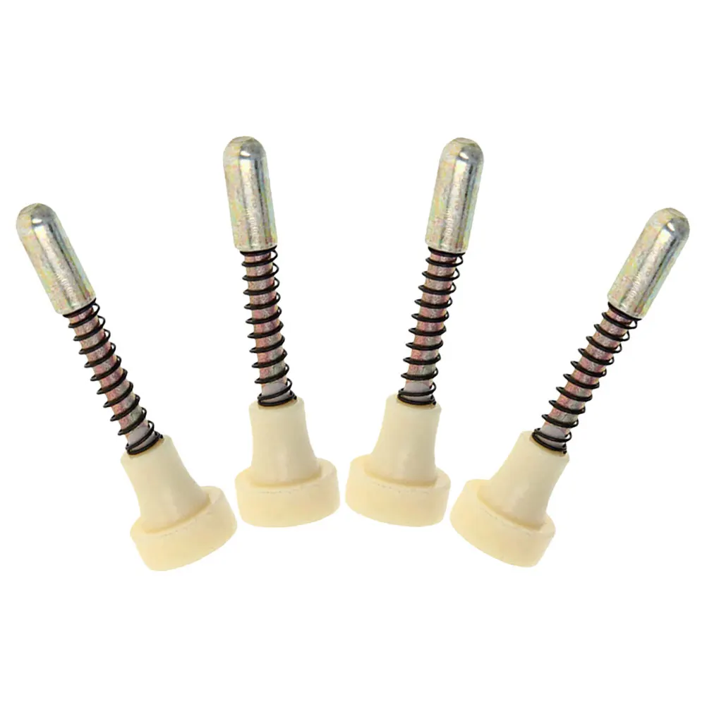 

4pcs Stainless Steel Spring-Loaded Plunger Latch For Bed Crib Cabinet Furniture Security Hardware Bracket Fastening