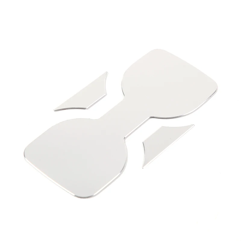 3 قطعة سبائك الألومنيوم الفضة لاند روفر المدافع 90 110 130 2023-2024 سيارة التحكم المركزي مسند للكوب اكسسوارات السيارات الداخلية