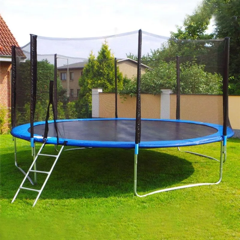 

Hot Sale 6FT 8FT 10FT 12FT 14FT 16FT Outdoor Fitness Equipment Adult Kids Fitness Elastic Trampoline Outdoor Large Trampoline