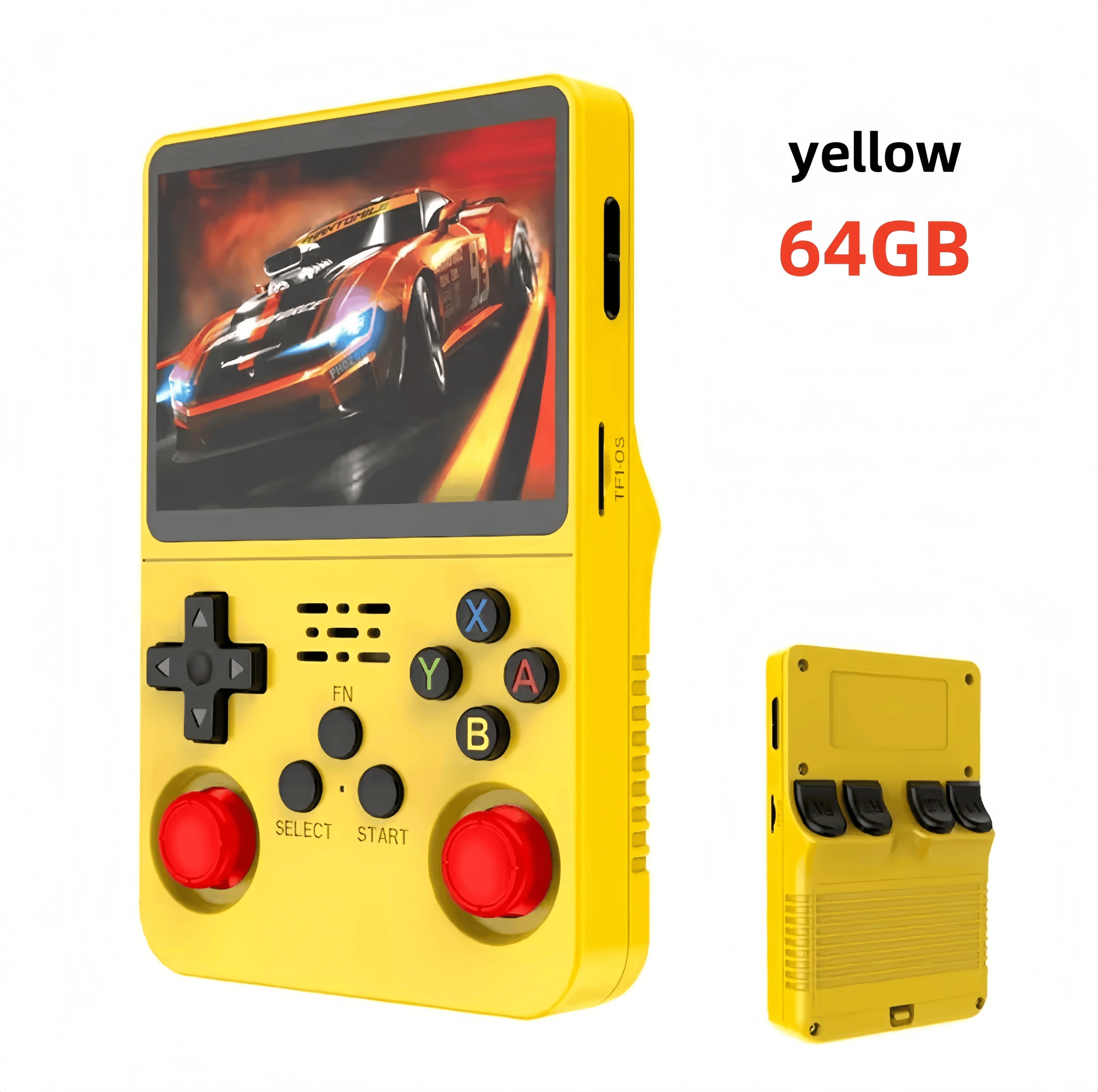 R36S Retro R36 Ultra Handheld Videogameconsole IPS Scherm 128GB Spellen Draagbare Pocket Player Linux Systeem R36XX PRO