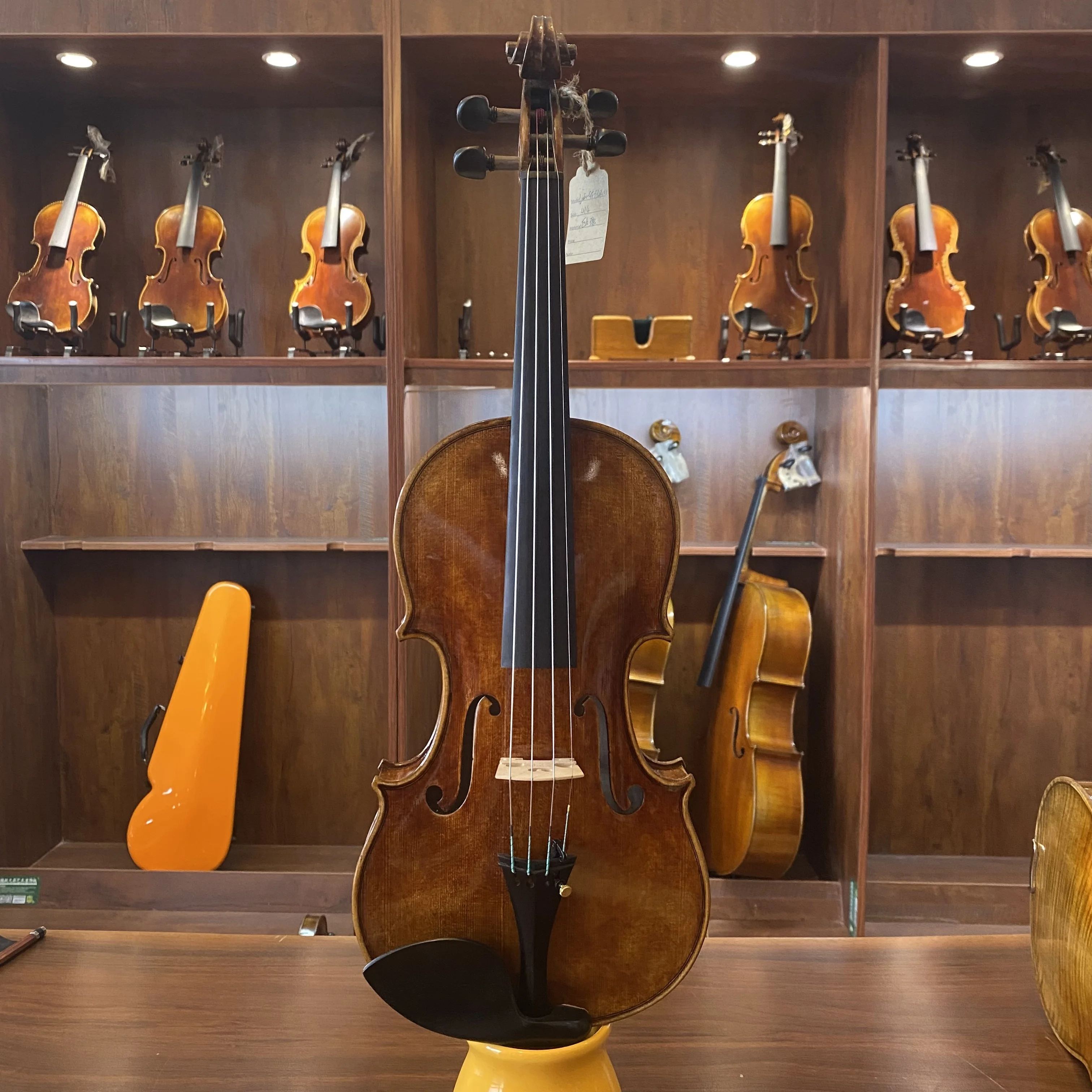 Full SizeStudent Beginner Violin European High Quality Maple Panel  4/4 4/1 8/1