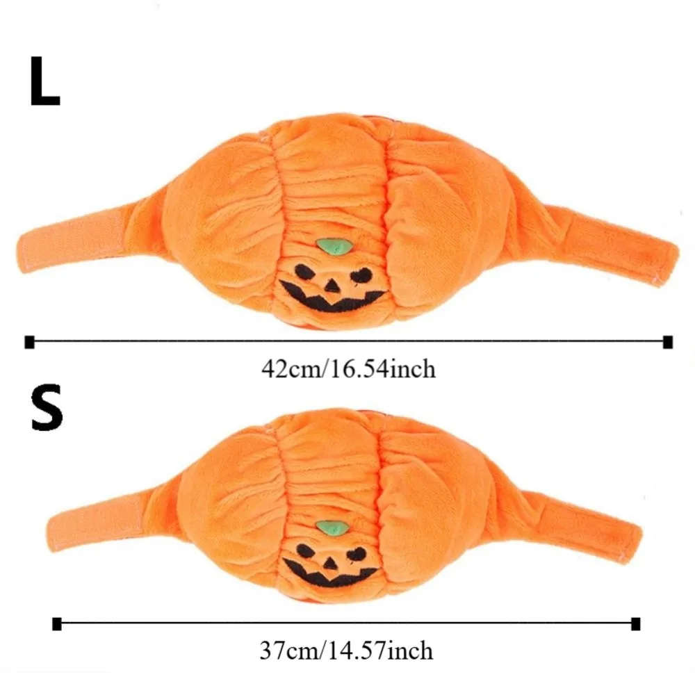 لطيف اللباس الحيوانات الأليفة هالوين قبعة غطاء الرأس لينة اليقطين الكلاب قبعة تأثيري حلي تحويل القط القبعات صور الدعامة