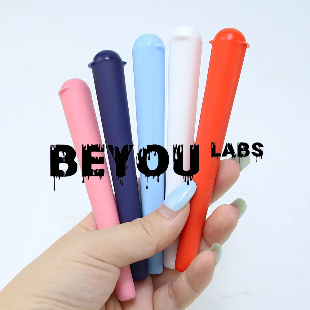 Custom Logo Blank Empty Roll Storage Tube Wholesale Reusable Plastic Packaging 120mm