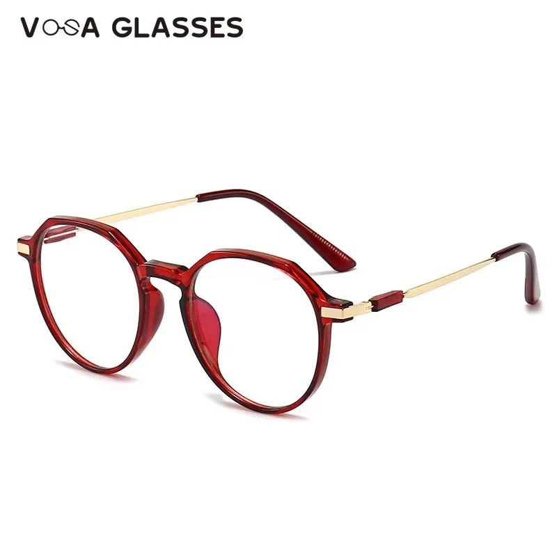 -1.0 -1.5 -2.0 -2.5 -3.0 -3.5 Women Men Myopia Prescription Glasses Optical Pilot Eyeglasses Frame Nearsighted Eyewear