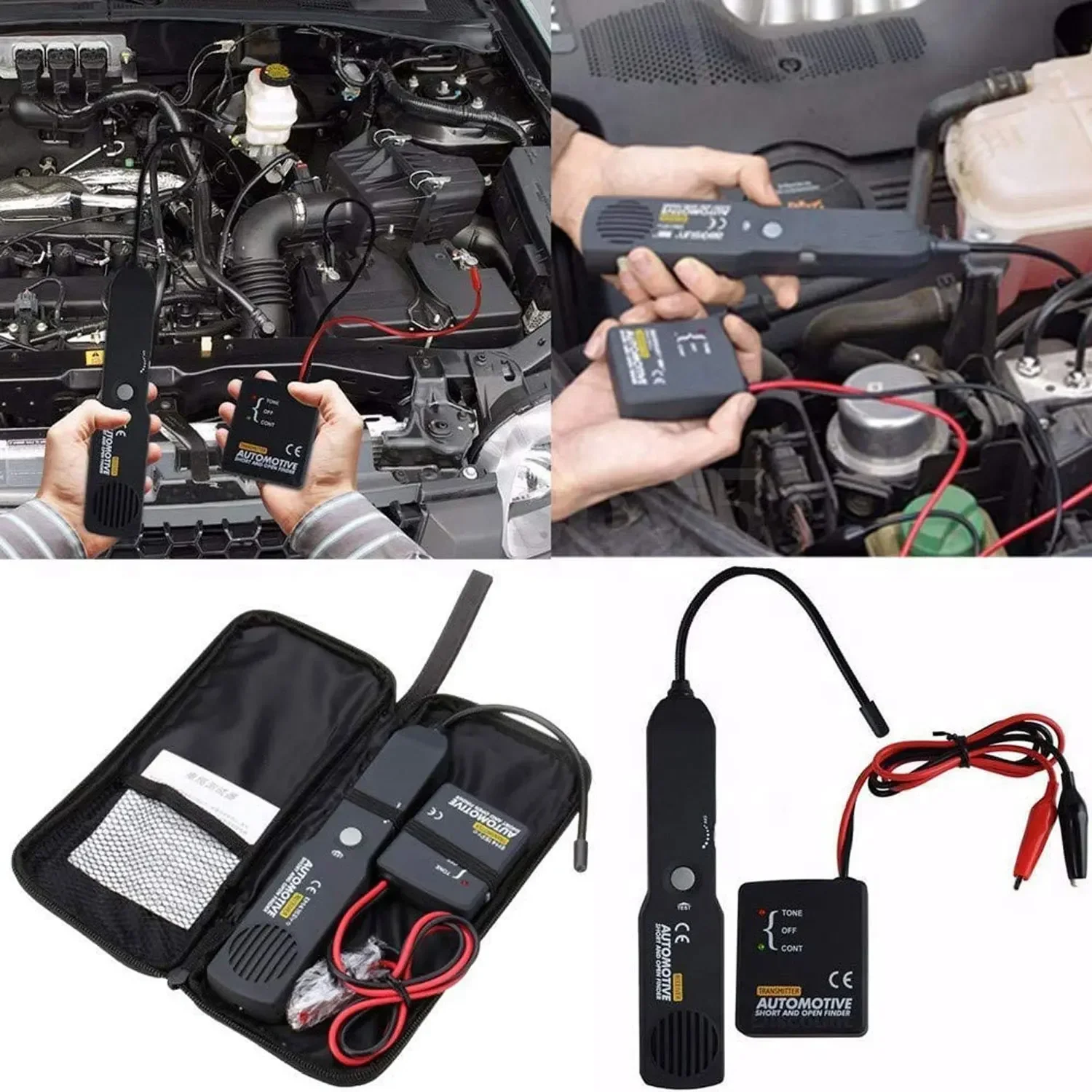 HOT! EM415PRO Automotive Short Cable Tracker & Open Wire Finder Universal EM415 PRO 6-42V DC Find Car Short Circuit Wire