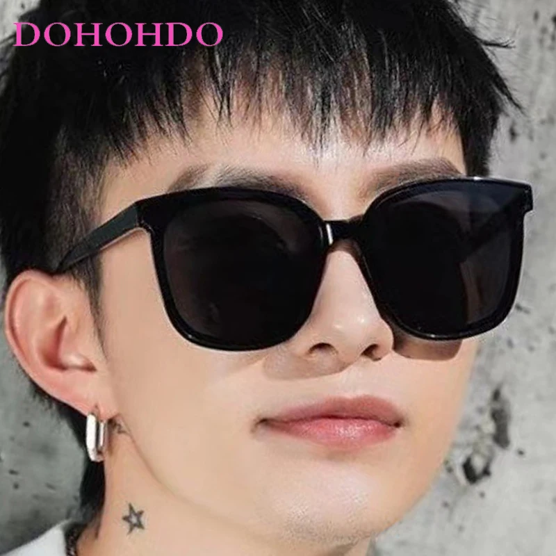 النظارات الشمسية للنساء والرجال تصميم بسيط الاتجاه النظارات الزخرفية سيارة القيادة نظارات للجنسين نظارات شمسية UV400 lrest De Sol #2