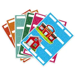 Kid Attendance Pocket Chart Classroom Pocket 74 Cards Chart Sign In Hanging Bag For Teacher Preschool Management