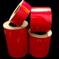 5cm/10cm/15cm/20cm*5m Red Reflective Tapes Glass Bead Plain Reflectors Waterproof Adhesive Stickers For Cars Truck Warning Signs