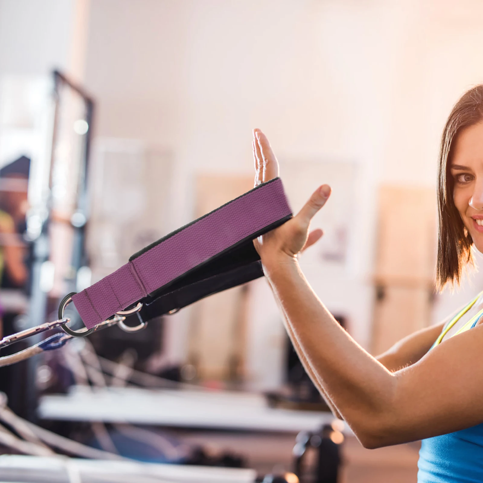 

2 шт., эластичные ленты для йоги для растяжки, пилатеса, тренировок, фитнеса, эластичный ремень для женщин и детей, домашний тренажерный зал