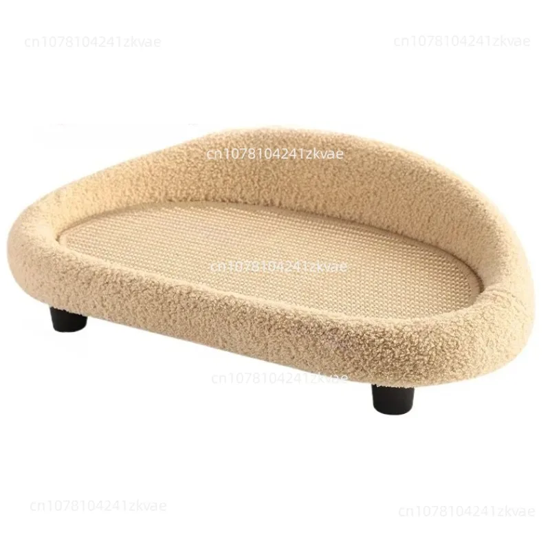 Cat scratching board sofa nest integrated not drop crumbs, scratch-resistant  grinding artifact plus size claw  nest