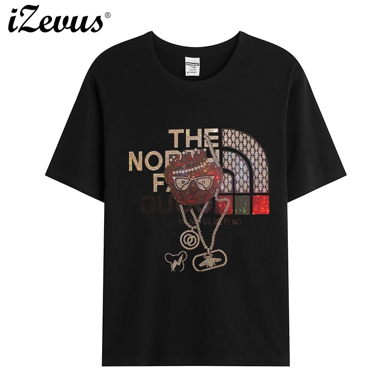 New Men's Summer Short Sleeve Casual T Shirt Netroots Creative Diamond Pattern High Quality T Shirt S-4XL