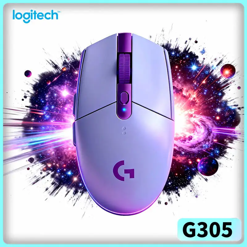 G305 Logitech Wireless LIGHTSPEED Esports Mouse 6 Customizable Buttons Real Time Hand Movement Tracking PC Mac