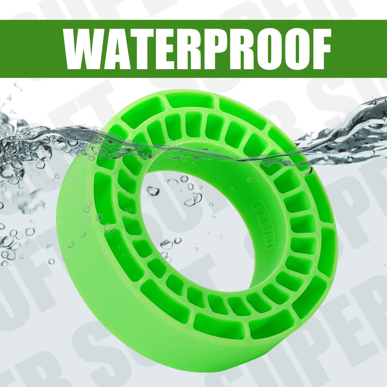 INJORA 4pcs Silicone Rubber Inserts for 64*24mm 1.3\