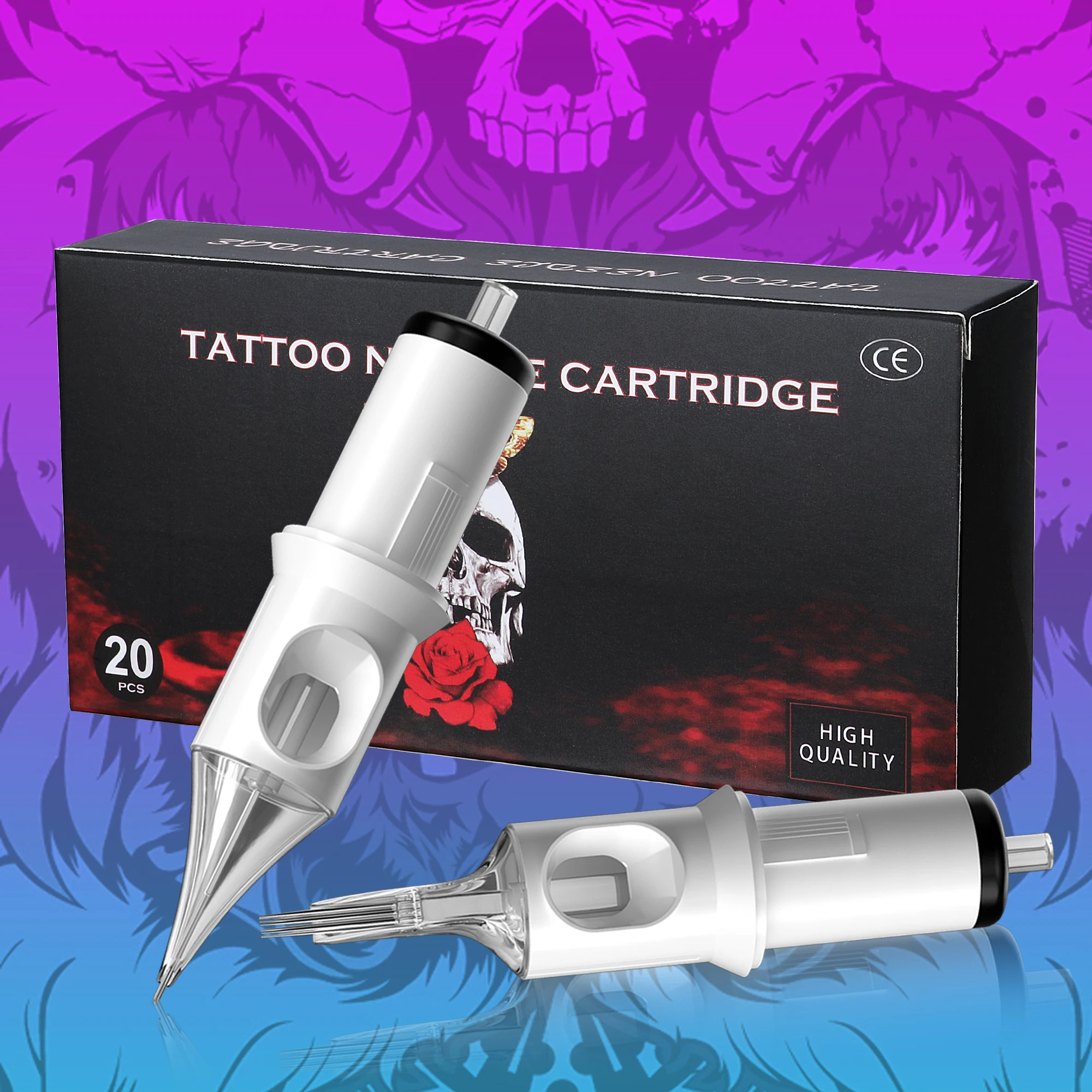 10 Xia An Tattoo Needles Integrated Needles Advanced Tattoo Needles Disposable Micro Needle Mist Cutting Tattoo Equipment