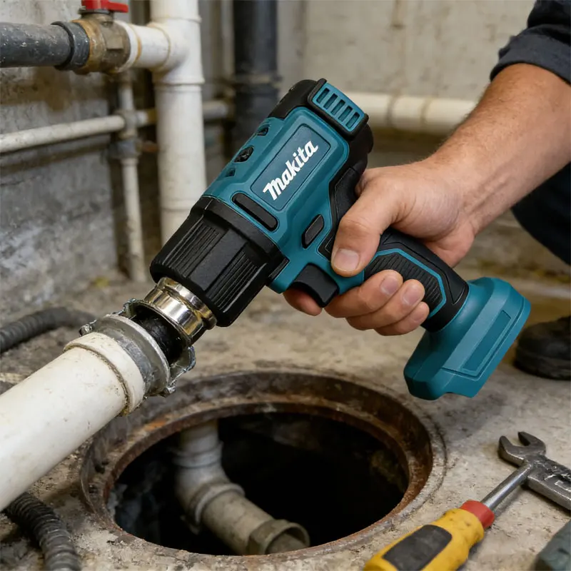 

Makita Gun Industrial Handheld Electric Heat Gun Temperatures Heat Gun Cordless Hot Air Adjustable 18V Battery