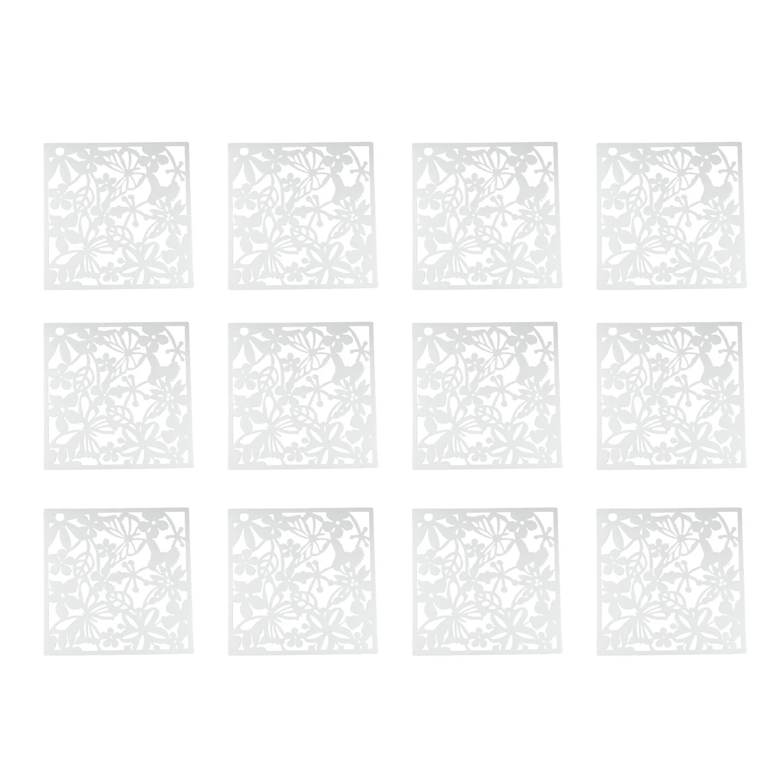 Description Picture 3 of item12 Pieces Room Partition Screen Hanging Board Sand  Wall Sticker Curtain Partition Waterproof Home Hotel DIY Art Decor