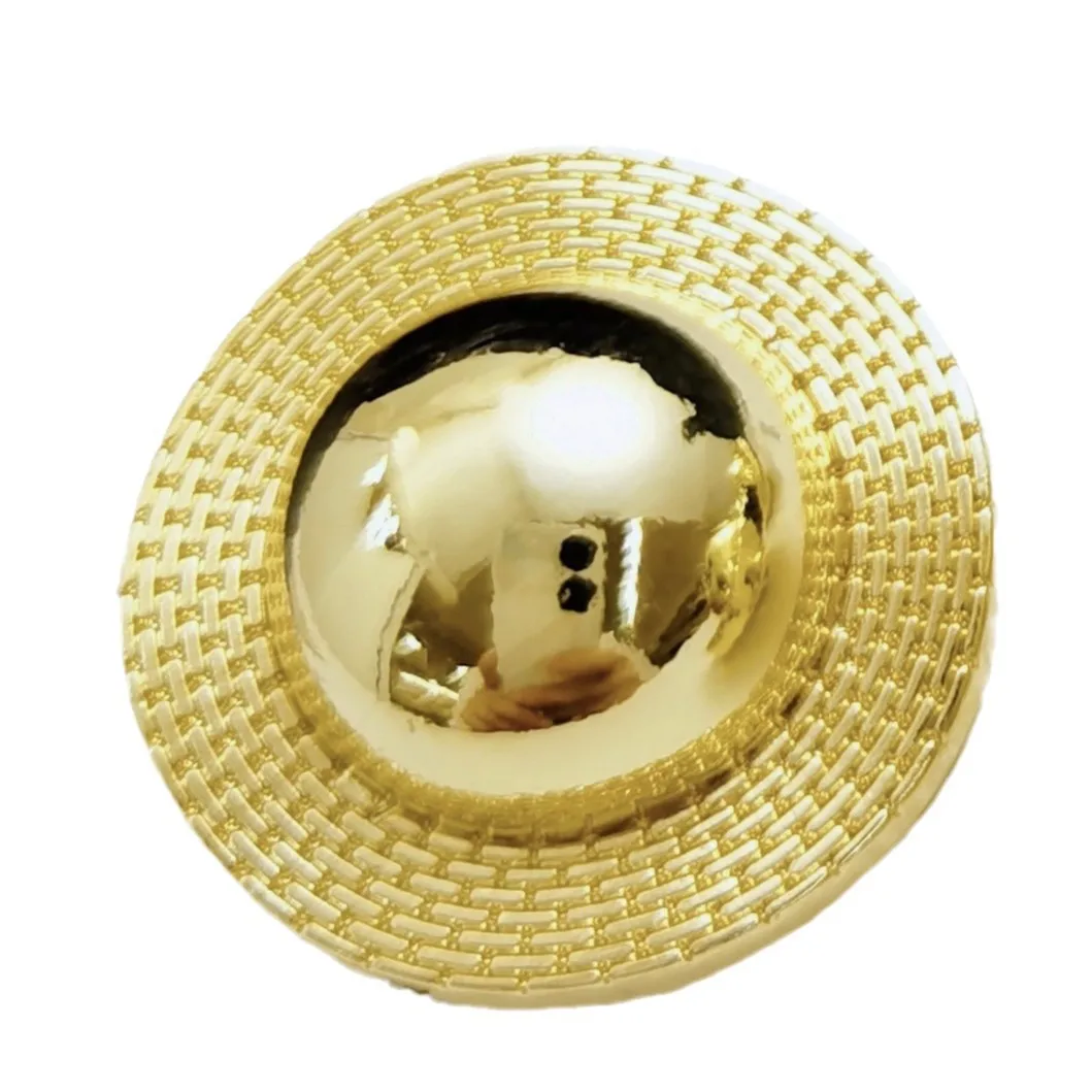 10PCS/Lot Suit Mushroom  Round Metal Buttons For Sewing Women\'s Windbreaker Coat Knit Bags Mini Big Handmade Accessories