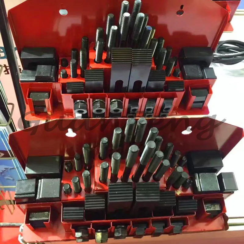 58pcs M10 M12 M14 Milling Machine Clamping Set Mill Clamp Kit Machine Tool Vice Milling Machine Accessories Set view 5