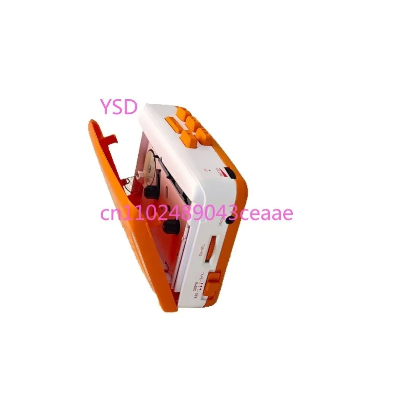 

Cross-border American Retro Tape Player Multifunctional Tape Recorder Portable Radio Cassette Player Outdoor Earphone Playback