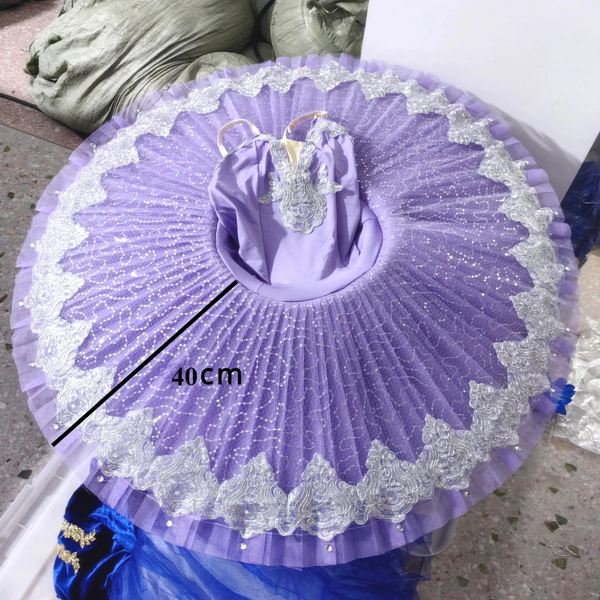 Over Size Adult Women Ballet Dance Costume Professional Ballet Tutu Skirt Girls Platter Pancake Tutu Ballerina Party Dress