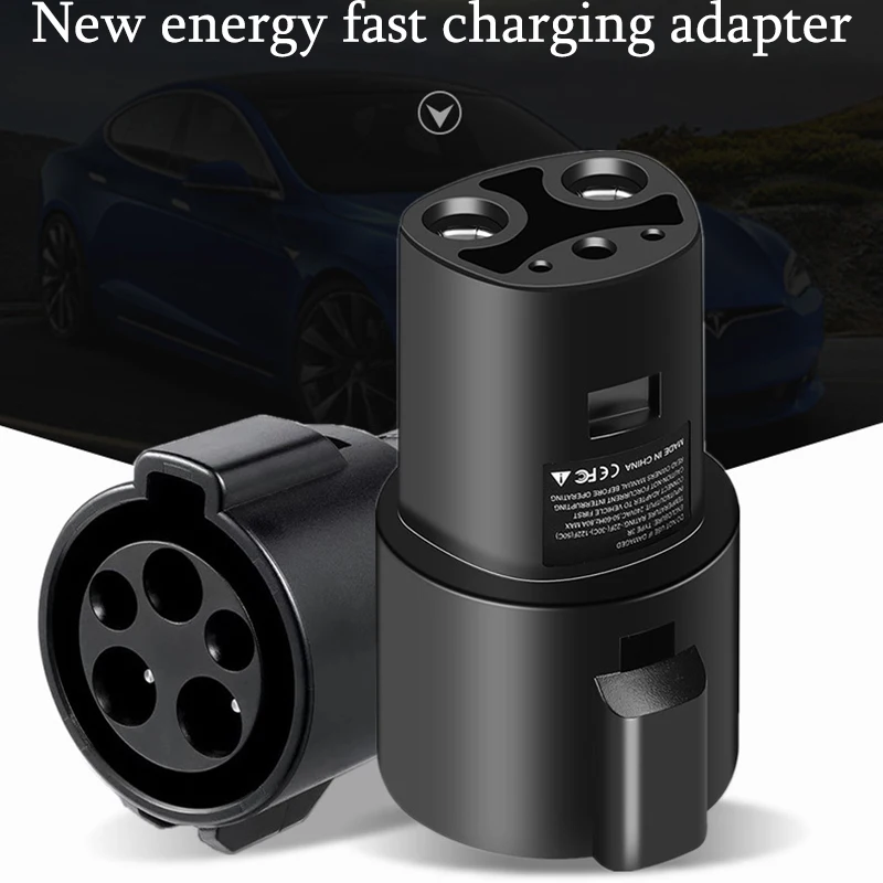 Electric Vehicle EV Adapter For Type 1 to TESLA Convertor J1772 to Tesla EV Charger Connector for Electric Car Accessories