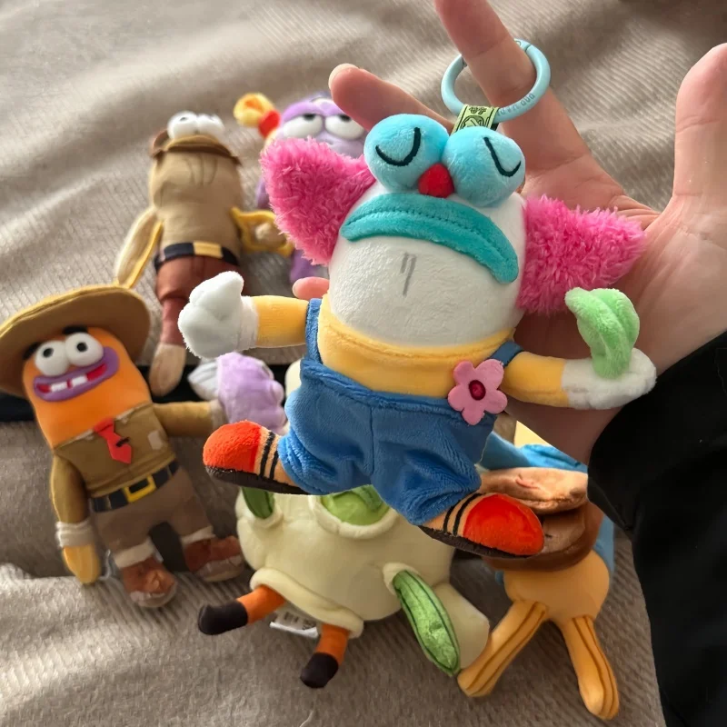 

Pop Mart Blind Box Plush Pendant Spongebob Squarepants Bikini Bottom Second Series Funny Hanging Decor Adult Collection