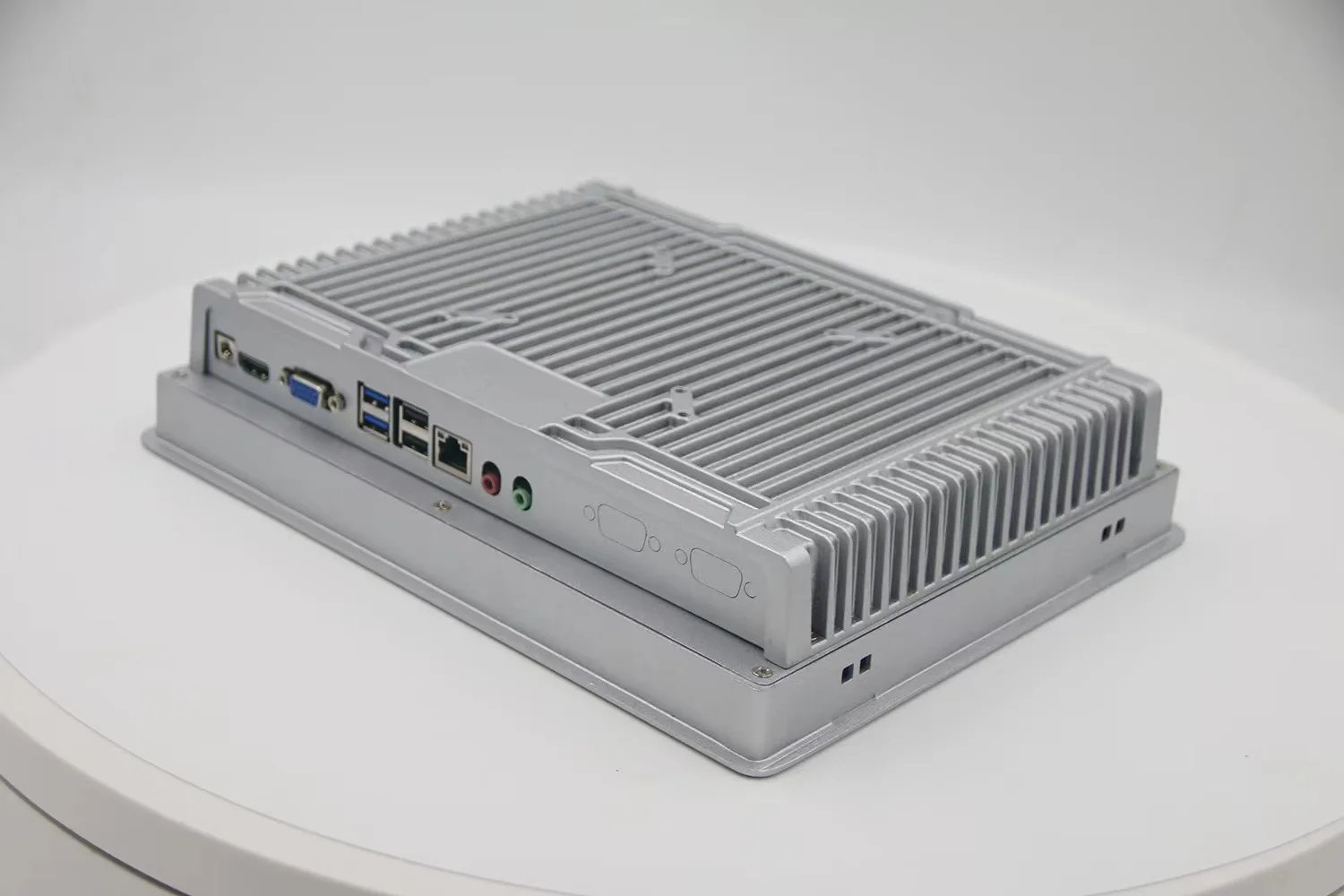 Aluminium High Brightness 10.4 Inch Fanless Touchscreen Panel PC All-in-one Rugged Computer with Automation HMI Kiosk IPC