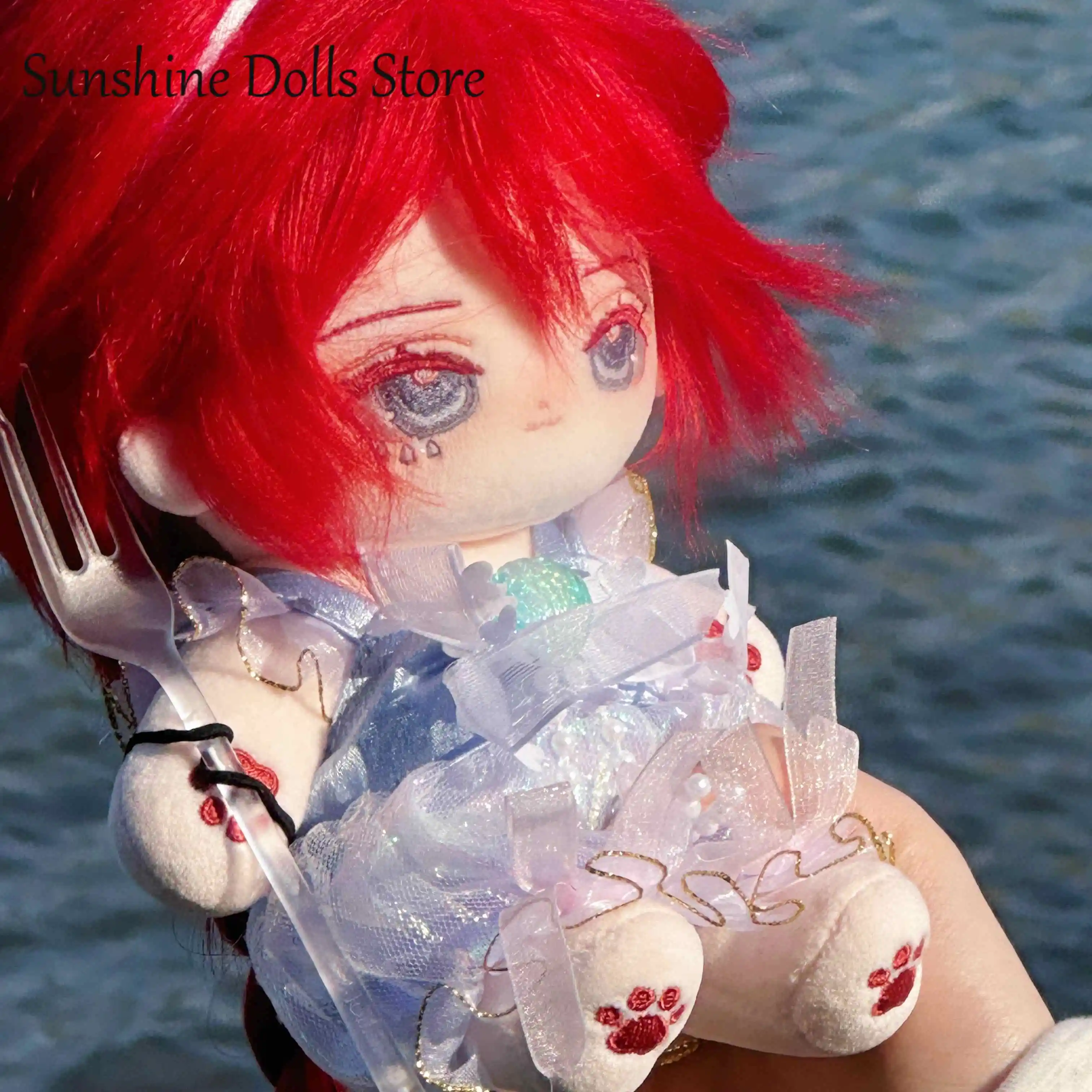 Grace Naiad jeu identité VCosplay peluche coton poupée corps Anime Kawaii dessin animé fille peluche modèle jouet figurines cadeau de noël 20 cm