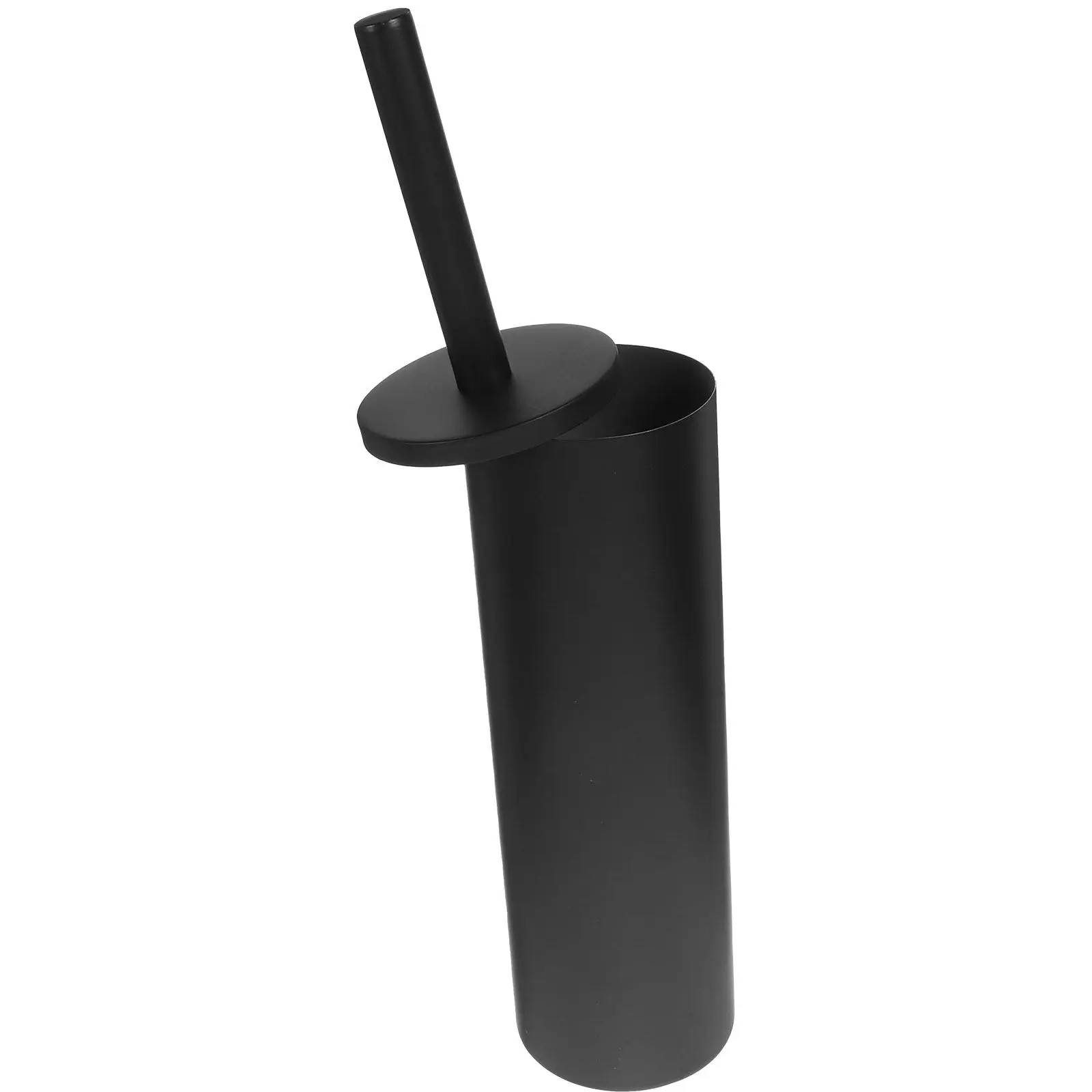 

Набор для чистки унитаза (1 шт.): щетка с длинной ручкой и крышкой, плотная мягкая щетина, держатель из нержавеющей стали для дома, отеля, торгового центра