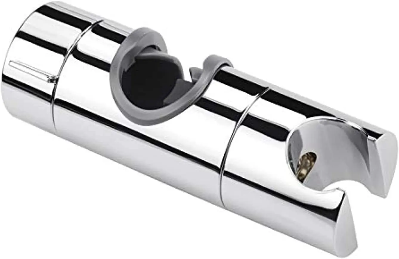 

Adjustable Shower Head Holder for Slide Bar,Universal 18-25MM O.D. Rail Head Bracket Holder