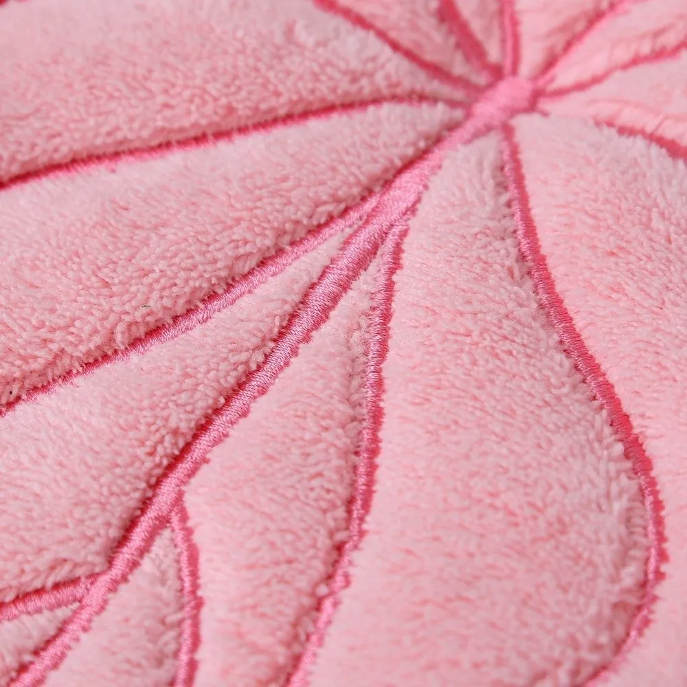 

New Leaf Hand Towel Double-layer Thickened Bathroom Towel Speed Dry Soft Absorbent Towel Bathroom Use