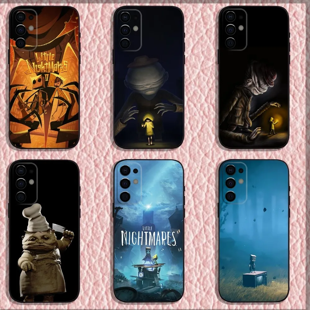 Game L-Little N-Nightmares Phone Case For Samsung S24,S21,S22,S23,S30,Ultra,S20,Plus,Fe,Lite,Note,10,9,5G Black Soft Shell