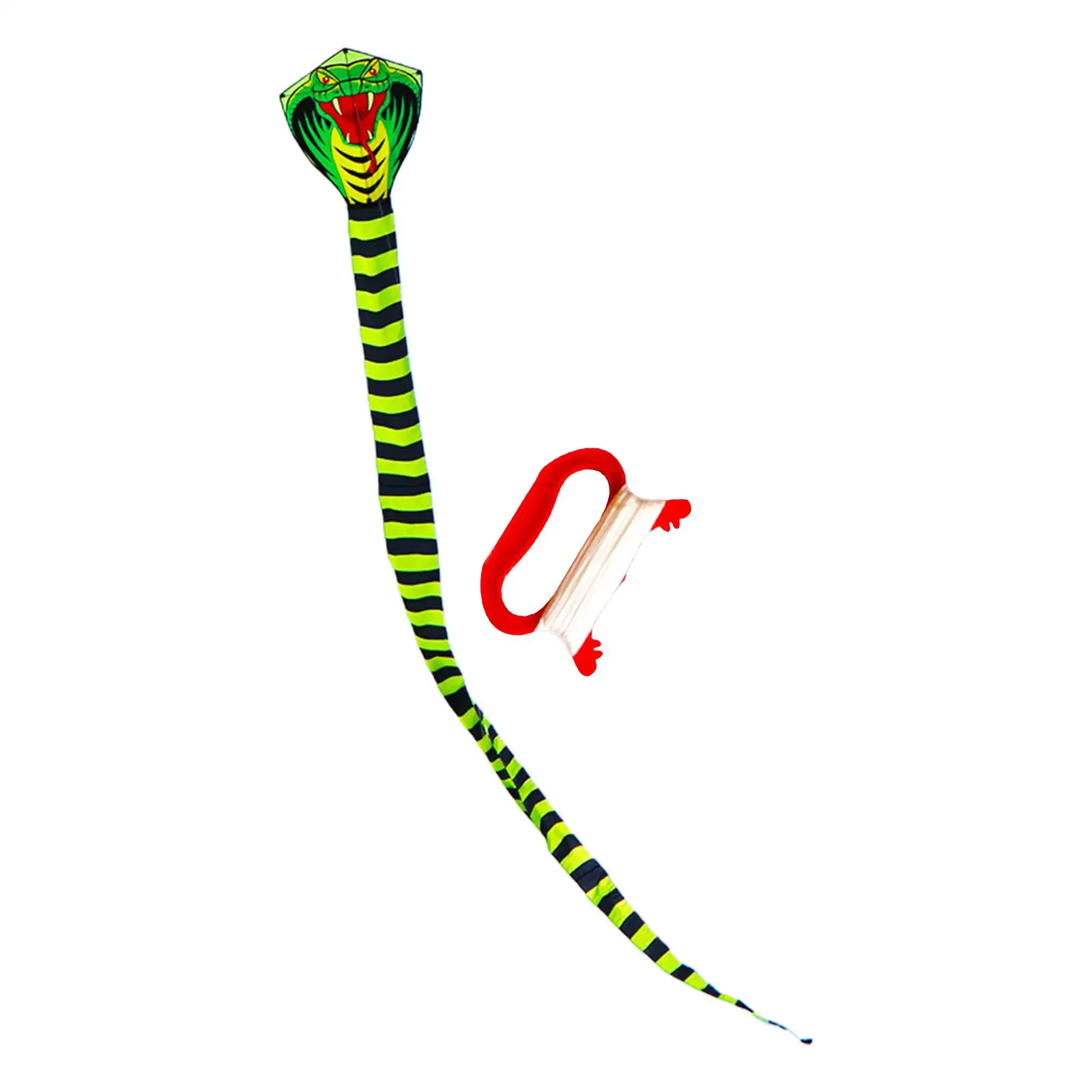 Cobra pipa enorme, forma animal única linha jogo da família cobra voando brinquedo pipa brinquedo ao ar livre para fazenda jogo ao ar livre