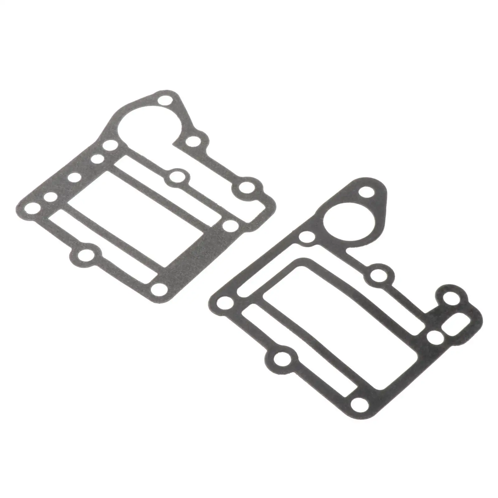 2Pcs Exhaust Jacket Gasket Kit 6E0-40-41114-A0 Outboard Motors for 2T 4HP 6E0 Model Outboard Motors 6E0-41114 6E0-41112