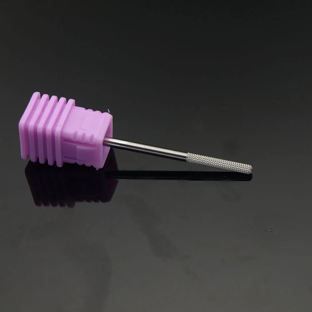 1pcs Hot Carbide Tungsten Milling Cutter Burrs Electric Nail Drill Bit, Cuticle Polishing Tools For Manicure Nail Drill Bits