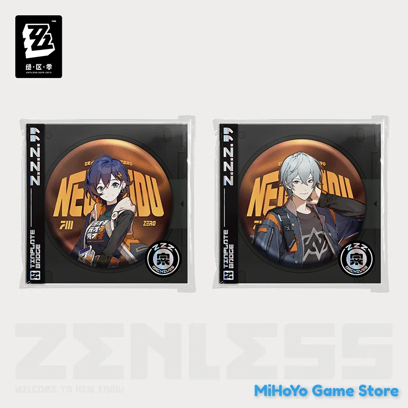 

[Zenless Zone Zero]ZZZ Official Original Genuine Belle Badge Theme Series Phaethon Proxy Wise Badge Character Birthday Gifts