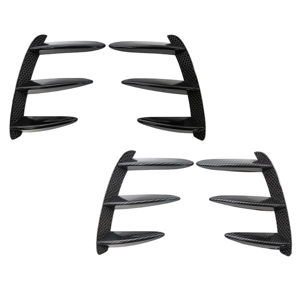 1 Pair of Rear Splitter Side Vent Trims Replacement for A45