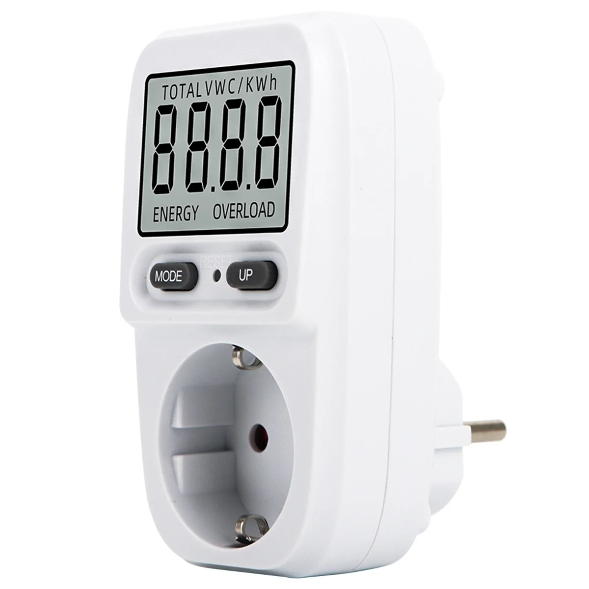A95G Electricity Power Meter Wattmeter LCD Energy Meter Socket Electric Tester Measuring Outlet Power Analyzer EU Plug